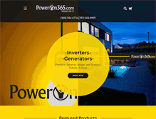Tablet Screenshot of poweron365.com